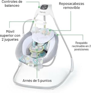 Columpio Bebé Ingenuity SimpleComfort