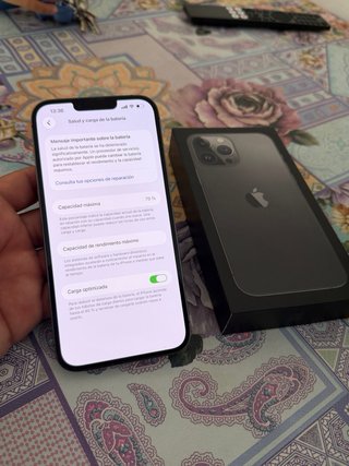 iPhone 13 Pro Max Gris de 128gb  En buen estado