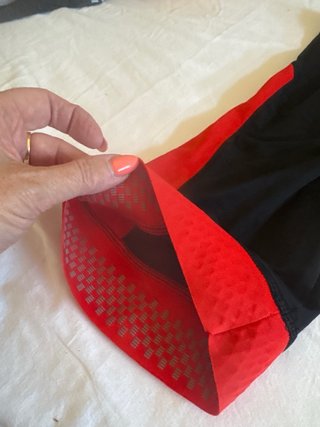 Culotte Crivit Ciclismo Talla M Negro/Rojo
