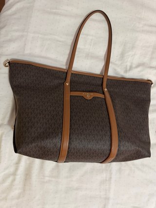 Bolso Michael Kors Marrón y Dorado