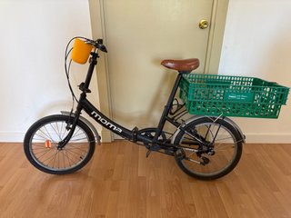 Bicicleta Plegable Moma First Class Shimano
