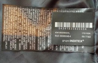 Chaleco Zara Piel Negro