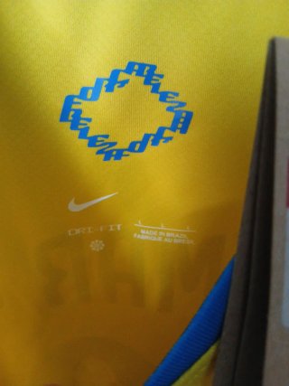 Maglia da calcio del brasile 10 di neymar jr