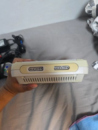 Consola Super Nintendo (SNES) PAL + Mando + Cablea