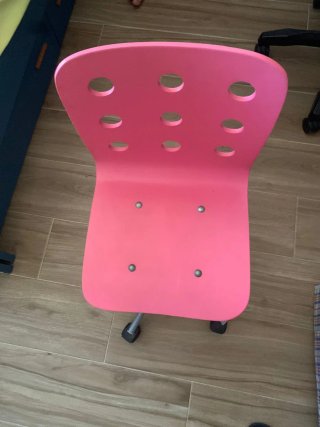 Silla infantil escritorio rosa