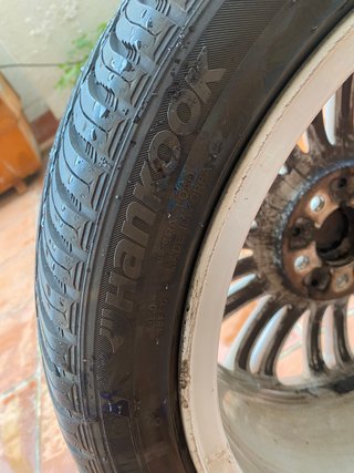 Llantas MINI 17"+4 neumático Hankook 205/R17 4-6mm