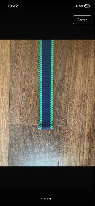 Cintura per bambini blu e verde