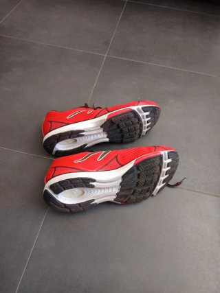 Zapatillas running Newton M011520 rojas