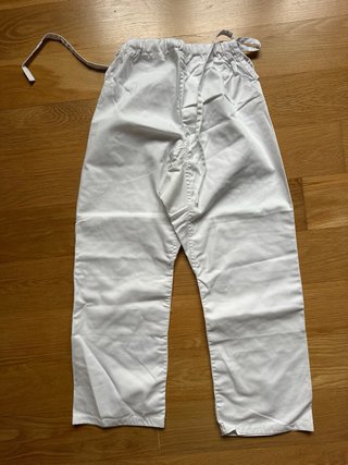Pantalón Judo Infantil Blanco Talla 150cm