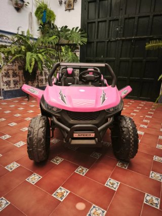 Coche Eléctrico Infantil Rosa