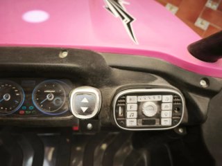 Coche Eléctrico Infantil Rosa