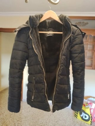 Chaqueta Nueva Stradivarius Negra  Cremallera rota