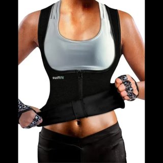 Faja Body SwiftFit Negra Cremallera