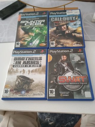 Lote 4 Juegos PlayStation 2 PS2