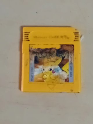 Pokémon Amarillo Game Boy color, Nintendo.