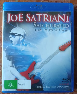 【Blu-ray】JOE SATRIANI / SATCHURATED JOE SATRIANI -Satchurated Live Montreal. Blu-ray de segunda mano