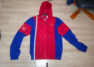 Sudadera Lacoste Roja y Azul
