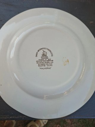 Coppia Piatti Vintage Enoch Wedgwood