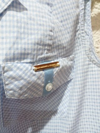 Camisa sin mangas Roberto Verino cuadros