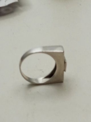 Anillo Plata Antigua Circonita Rosa