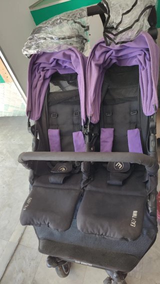 Carro Gemelar Baby Monsters Easy Twin 3S + Capazos