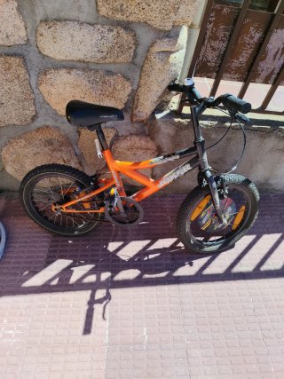 Bicicleta infantil JOKER naranja