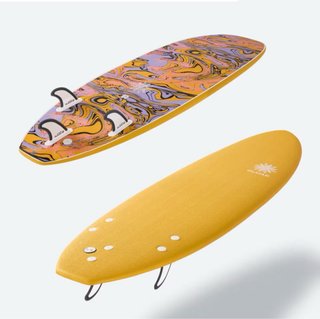 Tabla de surf OLAIAN amarilla