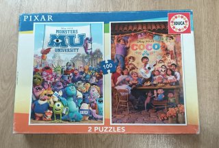 2 Puzzles Educa 100 Piezas Pixar