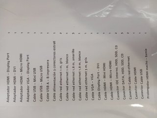 Lote de Cables y Adaptadores