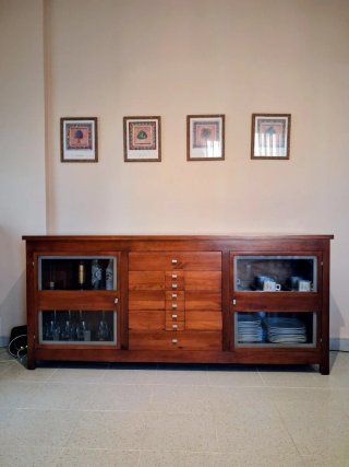 Comedor de madera completo