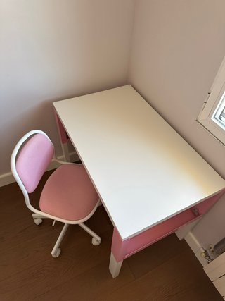 Pack Escritorio y Silla de Estudio Ikea Niños