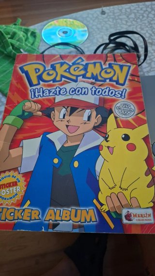 Álbum Pokémon Merlín 1999 Completo +poster