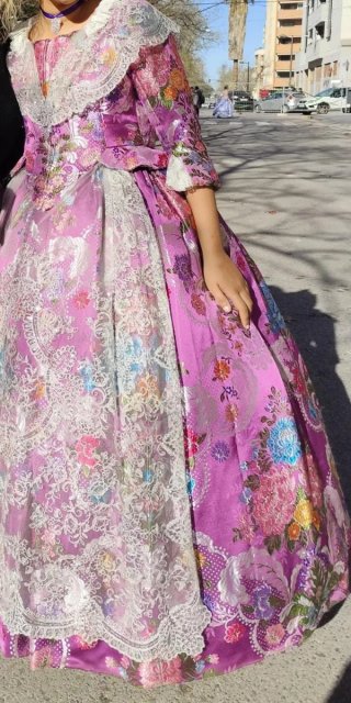 Traje de Fallera Talla 38 a la 44 ajustable