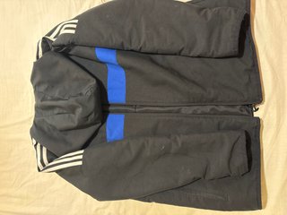 Chaqueta Adidas Negra y Azul