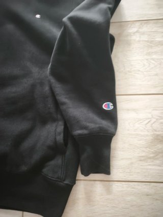 Felpa Champion Reverse Weave Nera