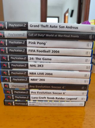 Lote 12 Juegos PlayStation 2