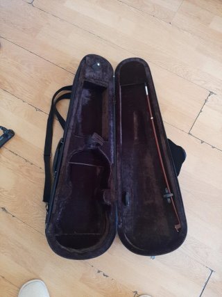 Set Violín Kreutzer 1/2 Completo con Arco y Funda