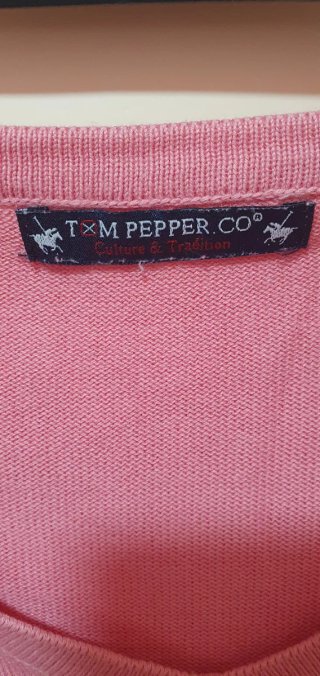 Jersey Tom Pepper Pico Rosa Talla M