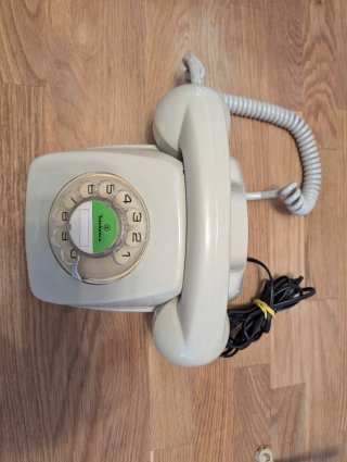 Teléfono antiguo Citesa Heraldo beige