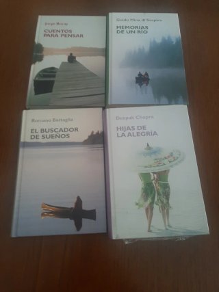 Lote 4 libros.