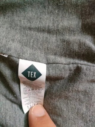 Chaleco forrado con capucha niño 13-14. Tex