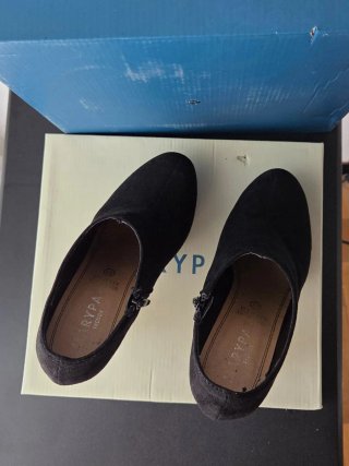 Botines de tacón Marypaz Negros (Talla 37)