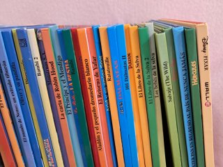 Colección 74 libros de Disney infantiles tapa dura