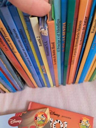 Colección 74 libros de Disney infantiles tapa dura