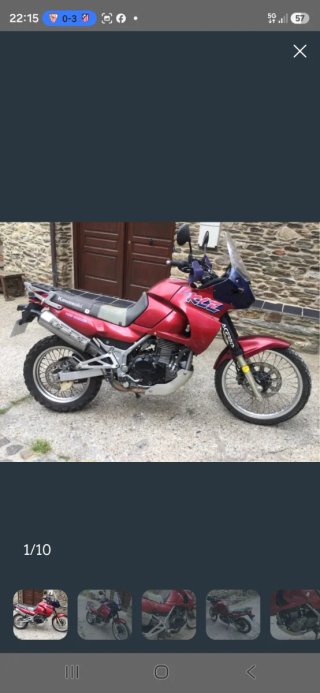 Kawasaki KLE 500 Roja
