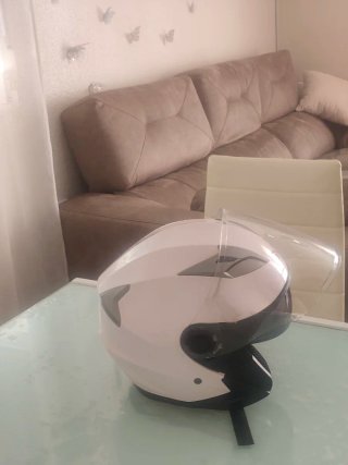 Casco Moto GXT Blanco Talla M