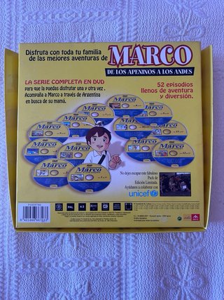Marco de los Apeninos a los Andes DVD