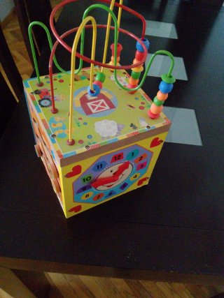 Cubo actividades infantil 5 en 1