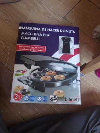 Máquina para hacer donuts y ciambelle