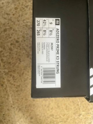 Adidas adizero Prime X3 Strung Zapatillas Atletism